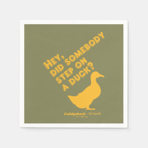 Servilleta De Papel Caddyshack   Hey, ¿Alguien Se Puso Un Pato?