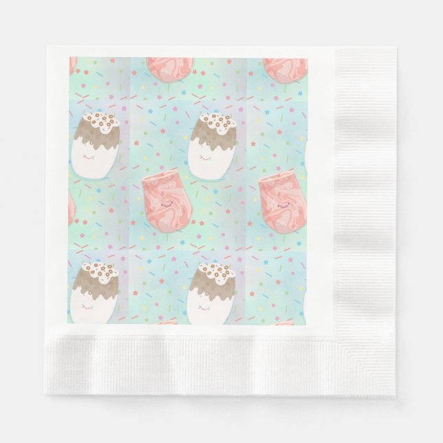 Servilleta De Papel café (Anverso)