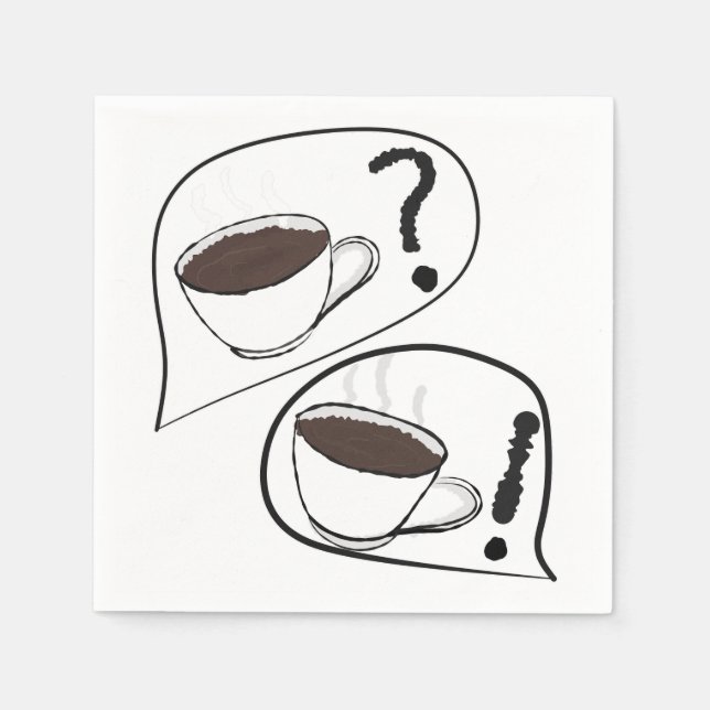 Servilleta De Papel Café? (Anverso)