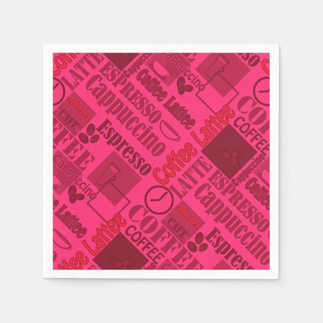 Servilleta De Papel Café amoroso (Anverso)