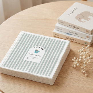 Servilleta De Papel Café Bebé Está en Infusión Fiesta de Revelación Mo
