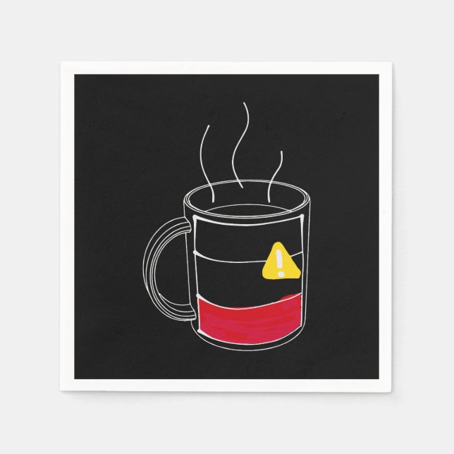 Servilleta De Papel Café Críticamente bajo (Anverso)