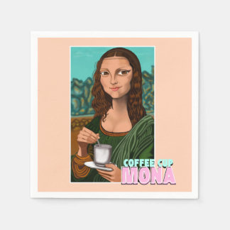 Servilleta De Papel Café Cup Mona Art