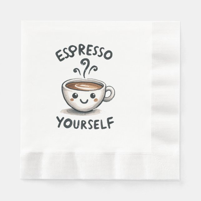 Servilleta De Papel Café Exprésate (Anverso)