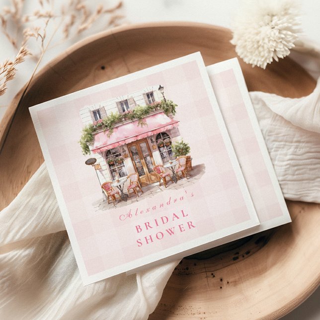 Servilleta De Papel Cafe francés Ducha de novias (Subido por el creador)
