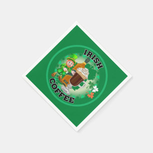 Servilleta De Papel Café Irlandés - Un Elixir.