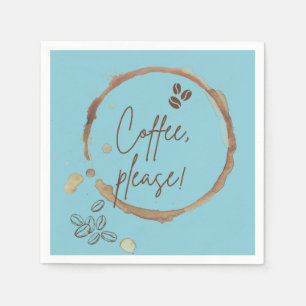 Servilleta De Papel Café Por Favor