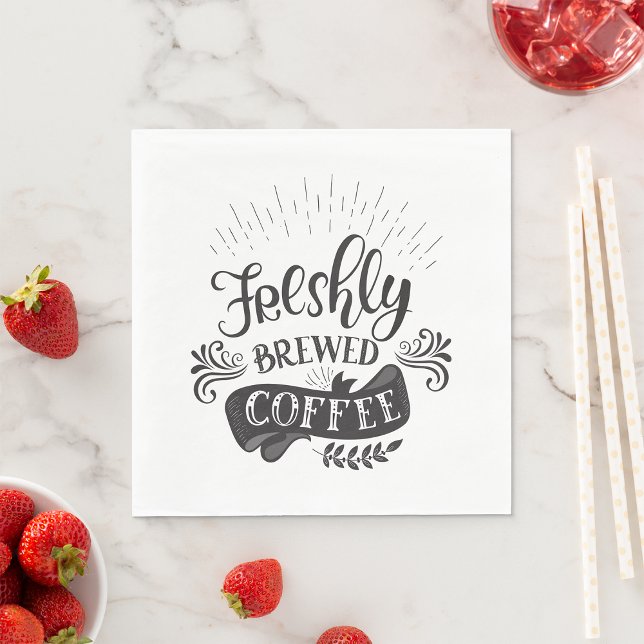 Servilleta De Papel Café recién preparado (Subido por el creador)