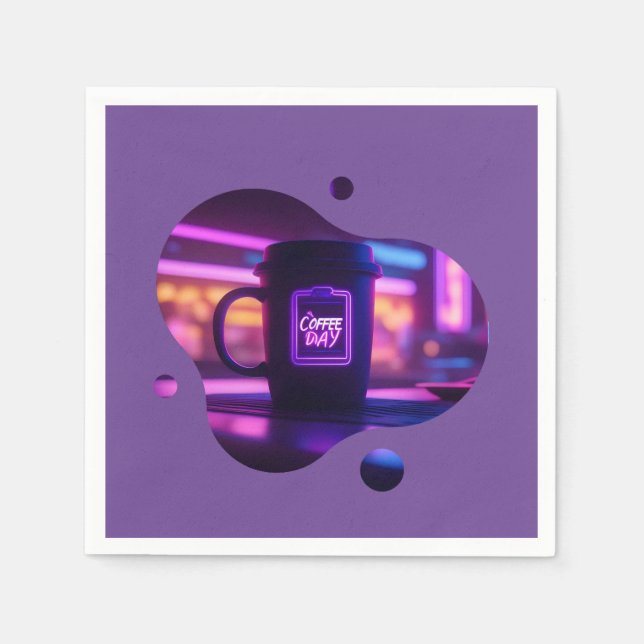 Servilleta De Papel café todos los días (Anverso)