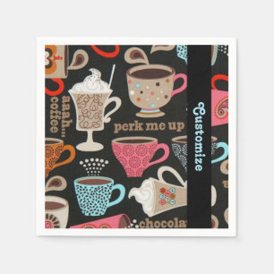 Servilleta De Papel Cafetería Cafe Napkins