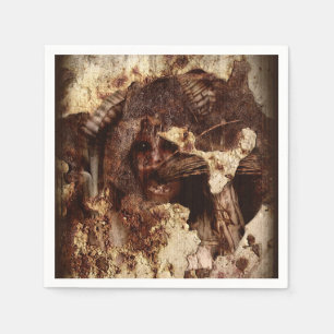 Servilleta De Papel Caída atrapada dentro