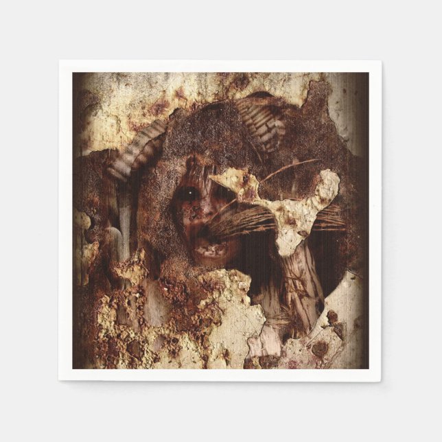 Servilleta De Papel Caída atrapada dentro (Anverso)