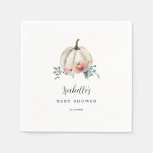 Caída En Amor Floral Calabaza Baby Shower