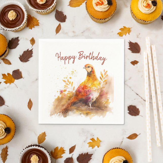 Servilleta De Papel Caída / Votos de otoño Pheasant - Partido del Cump (Subido por el creador)