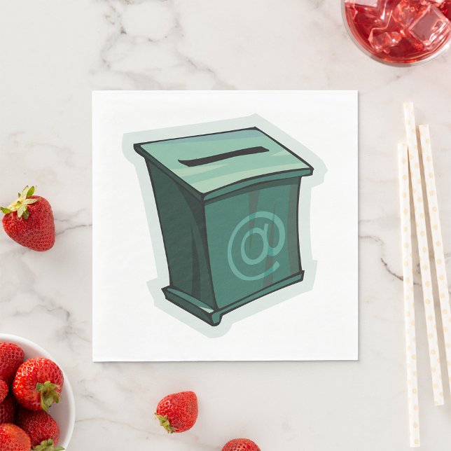 Servilleta De Papel Caja Verde de Votación (Subido por el creador)