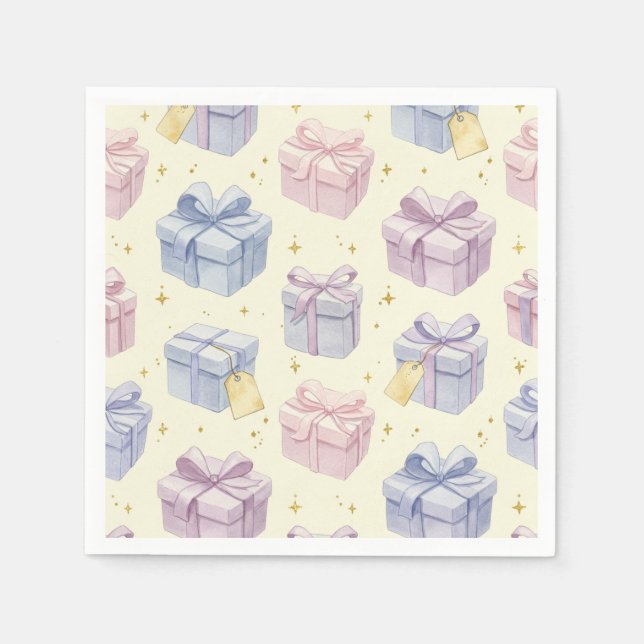 Servilleta De Papel Cajas de regalo, de Natasha Us (Anverso)