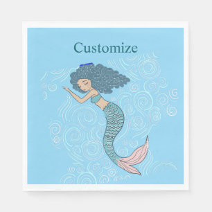 Servilleta De Papel Cala del Trueno de la Sirena Durmiente