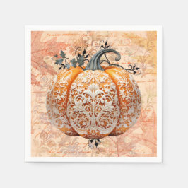 Servilleta De Papel Calabaza