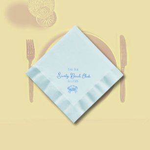 Servilleta De Papel Calabaza azul hervida - servilletas personalizadas