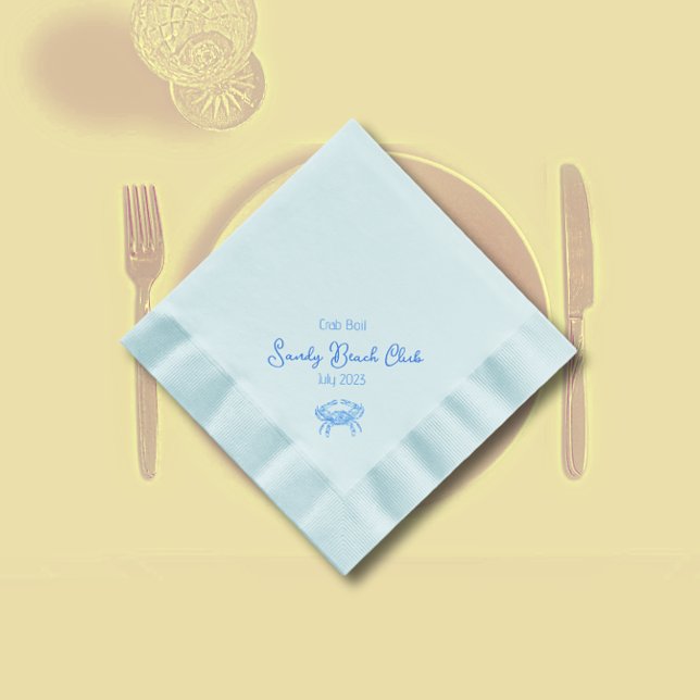 Servilleta De Papel Calabaza azul hervida - servilletas personalizadas (Subido por el creador)