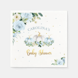 Servilleta De Papel Calabaza Baby Shower Boy Fall