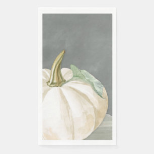 Servilleta De Papel Calabaza blanca caída de granja