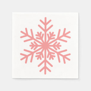 Servilleta De Papel Calabaza de cócteles Baby Shower Snowflake de invi