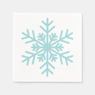 Servilleta De Papel Calabaza de cócteles Baby Shower Snowflake de invi