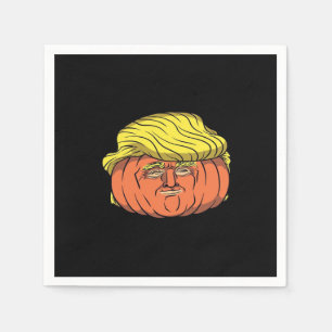 Servilleta De Papel Calabaza de Donald Trumpkin