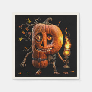 Servilleta De Papel Calabaza de Halloween