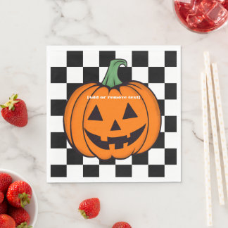 Servilleta De Papel Calabaza de papel de calabaza naranja