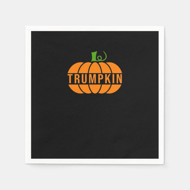 Servilleta De Papel Calabaza de Trumpkin (Anverso)