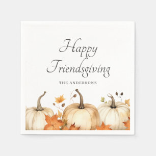 Servilleta De Papel Calabaza Día de Acción de Gracias de otoño