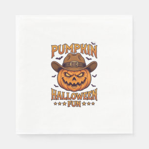 Servilleta De Papel Calabaza diversión de Halloween Jack Lanterna Somb