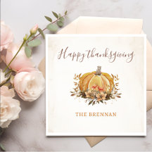 Calabaza Floral Caída Ropa de Acción de Gracias