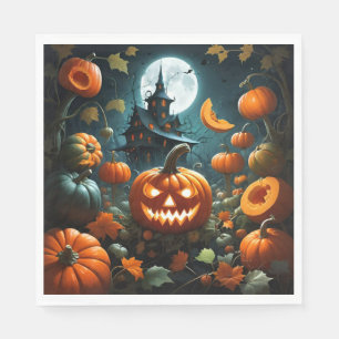 Servilleta De Papel Calabaza malvada