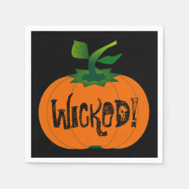 Servilleta De Papel Calabaza malvada