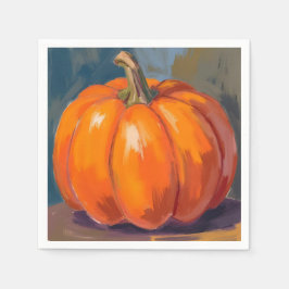Servilleta De Papel Calabaza naranja Halloween Día de Acción de Gracia