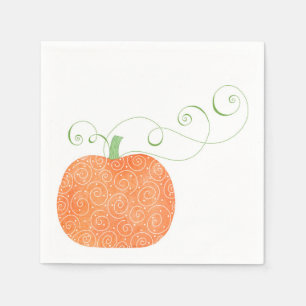 Servilleta De Papel Calabaza - servilletas