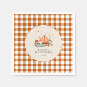 Servilleta De Papel Calabaza y especias y todo lo bueno de Baby Shower