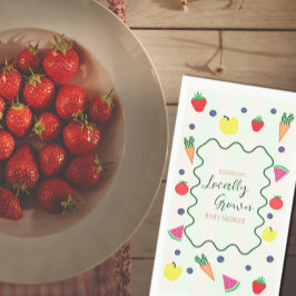 Servilleta De Papel Calabazas Baby Shower en el mercado de granjeros l