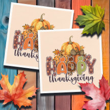 Calabazas de Acción de Gracias