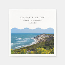 Servilleta De Papel Calabazas de cóctel de Personalizado de Martha's V