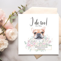 Calabazas de cóctel del Boda de perro de Bulldog f