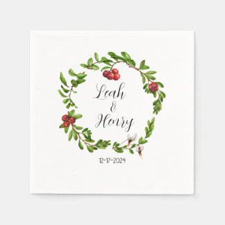 Servilleta De Papel Calabazas de copas de helado de invierno