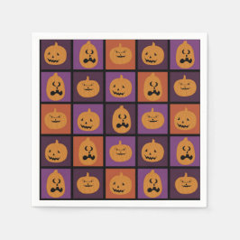 Servilleta De Papel Calabazas de Halloween