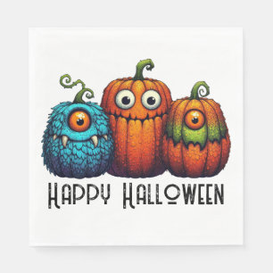 Servilleta De Papel Calabazas de Monster