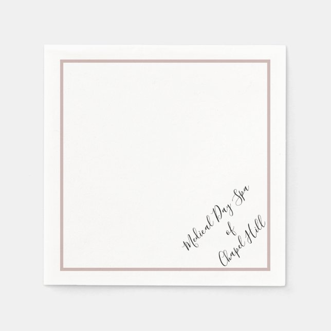 Servilleta De Papel Calabazas de papel, cóctel estándar (Anverso)