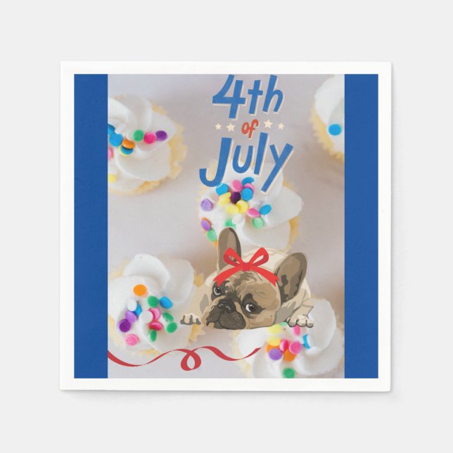 Servilleta De Papel Calabazas de papel, cóctel estándar (Anverso)