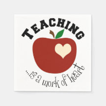 Calabazas de papel de cóctel blanco para profesor